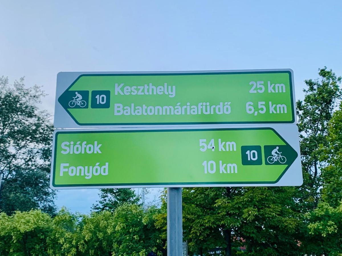 László Nyaralóház Balatonfenyves Kültér fotó